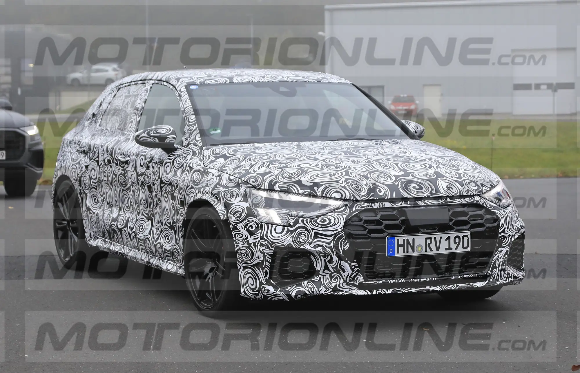 Audi RS3 2020 - Le foto spia - 4