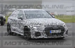 Audi RS3 2020 - Le foto spia