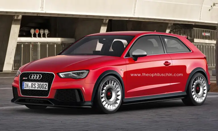 Audi RS3 Coupé render - 2