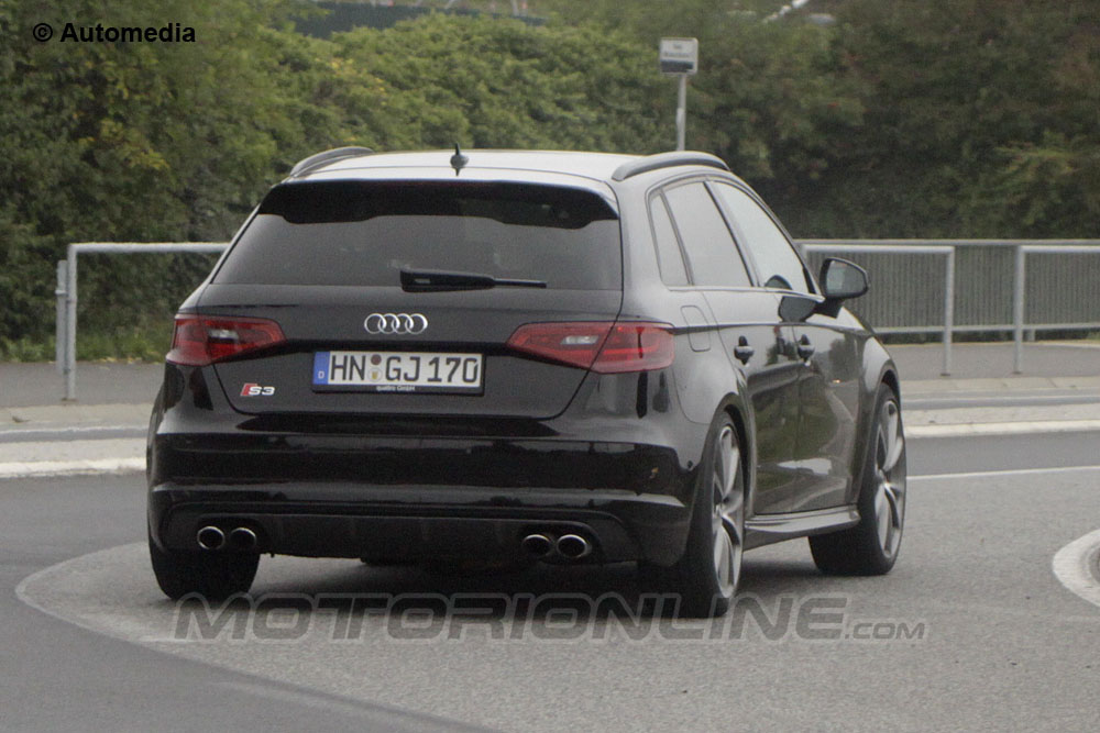 Audi RS3 MY 2014 - Foto spia 04-10-2013