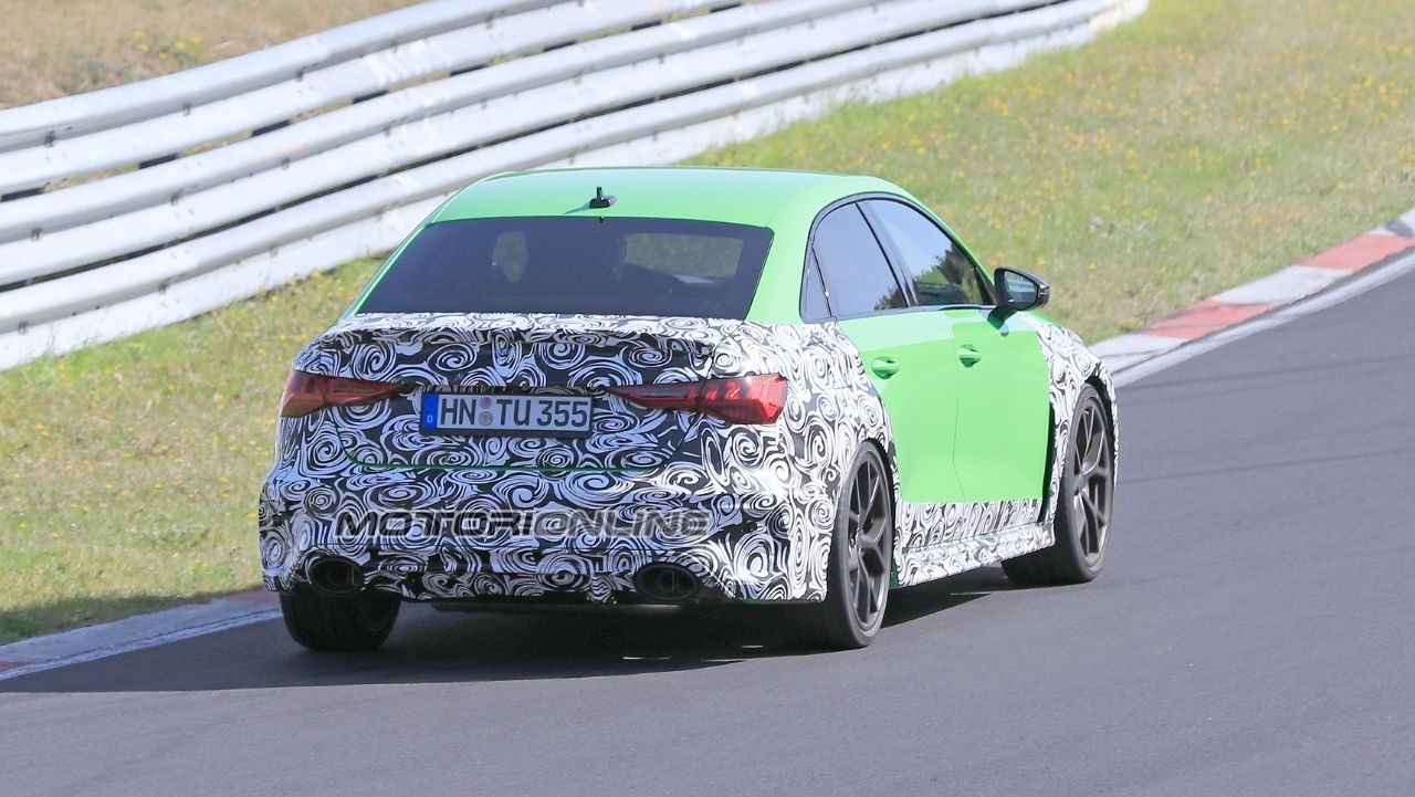 Audi RS3 Sedan 2020 - Spy Foto