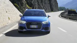 Audi RS3 Sportback - prova su strada 2018