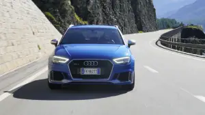 Audi RS3 Sportback - prova su strada 2018