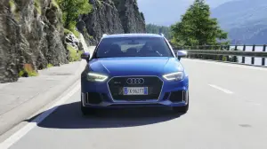 Audi RS3 Sportback - prova su strada 2018