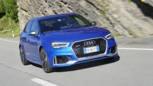 Audi RS3 Sportback - prova su strada 2018