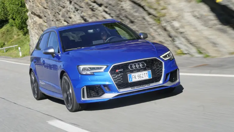 Audi RS3 Sportback - prova su strada 2018 - 17