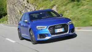 Audi RS3 Sportback - prova su strada 2018 - 19