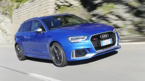 Audi RS3 Sportback - prova su strada 2018