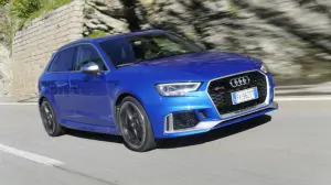 Audi RS3 Sportback - prova su strada 2018