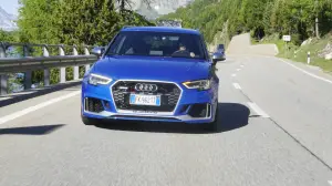 Audi RS3 Sportback - prova su strada 2018