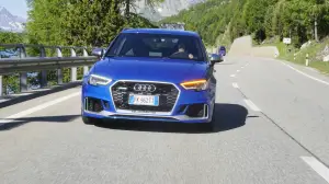 Audi RS3 Sportback - prova su strada 2018