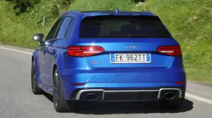 Audi RS3 Sportback - prova su strada 2018