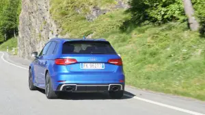 Audi RS3 Sportback - prova su strada 2018