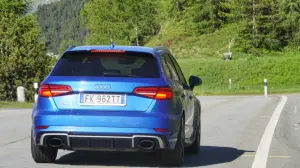 Audi RS3 Sportback - prova su strada 2018