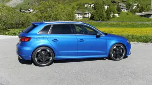 Audi RS3 Sportback - prova su strada 2018