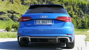 Audi RS3 Sportback - prova su strada 2018