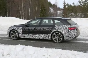 Audi RS4 Avant foto spia 13 marzo 2019 - 16