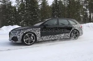 Audi RS4 Avant foto spia 13 marzo 2019 - 5