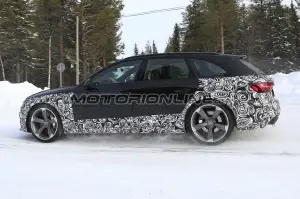 Audi RS4 Avant foto spia 13 marzo 2019 - 6