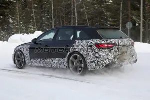 Audi RS4 Avant foto spia 13 marzo 2019 - 7