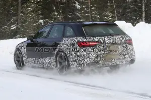 Audi RS4 Avant foto spia 13 marzo 2019 - 8