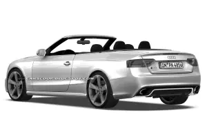 Audi RS5 Cabriolet bozzetti