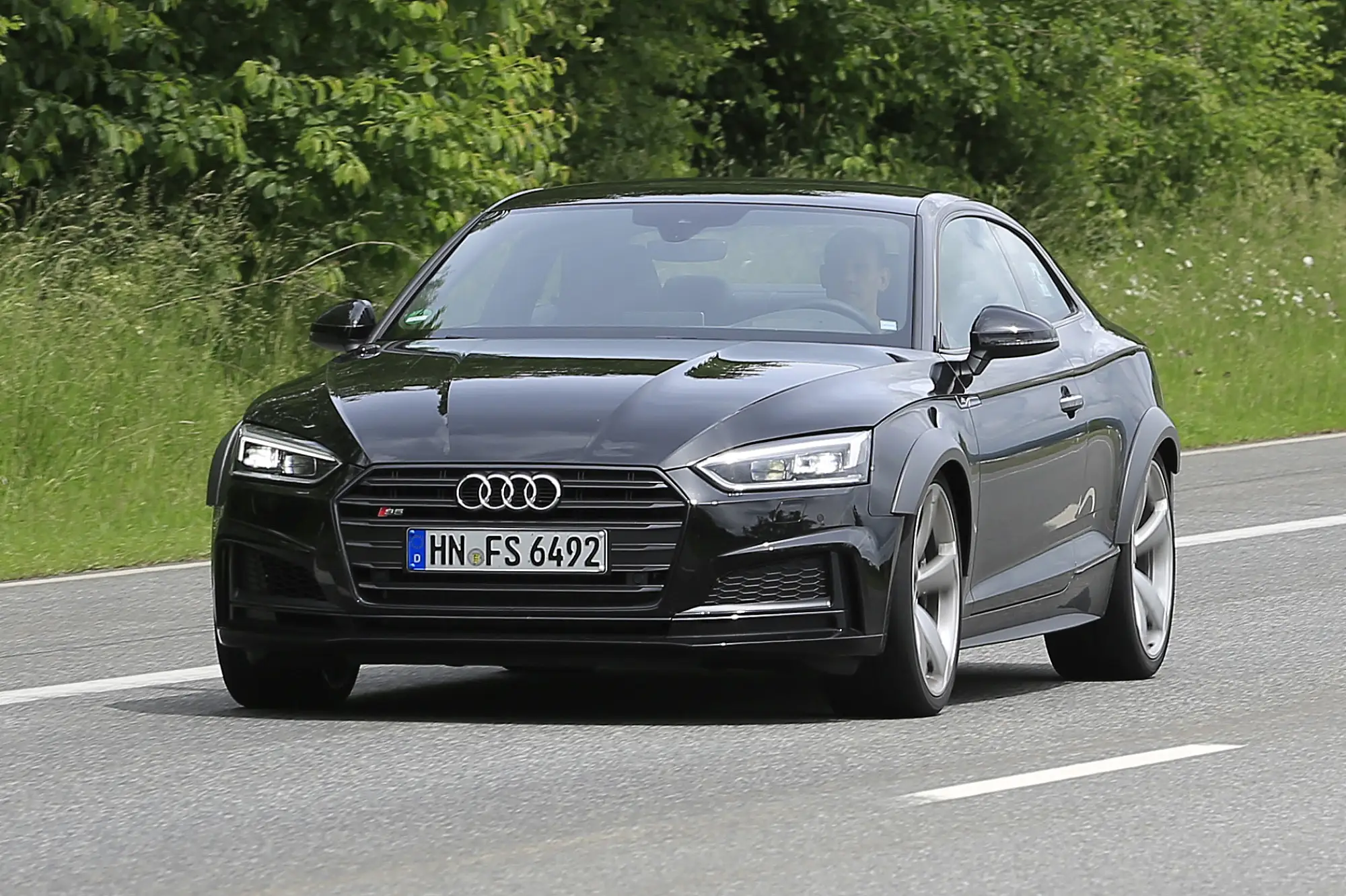 Audi RS5 foto spia giugno 2016 - 1