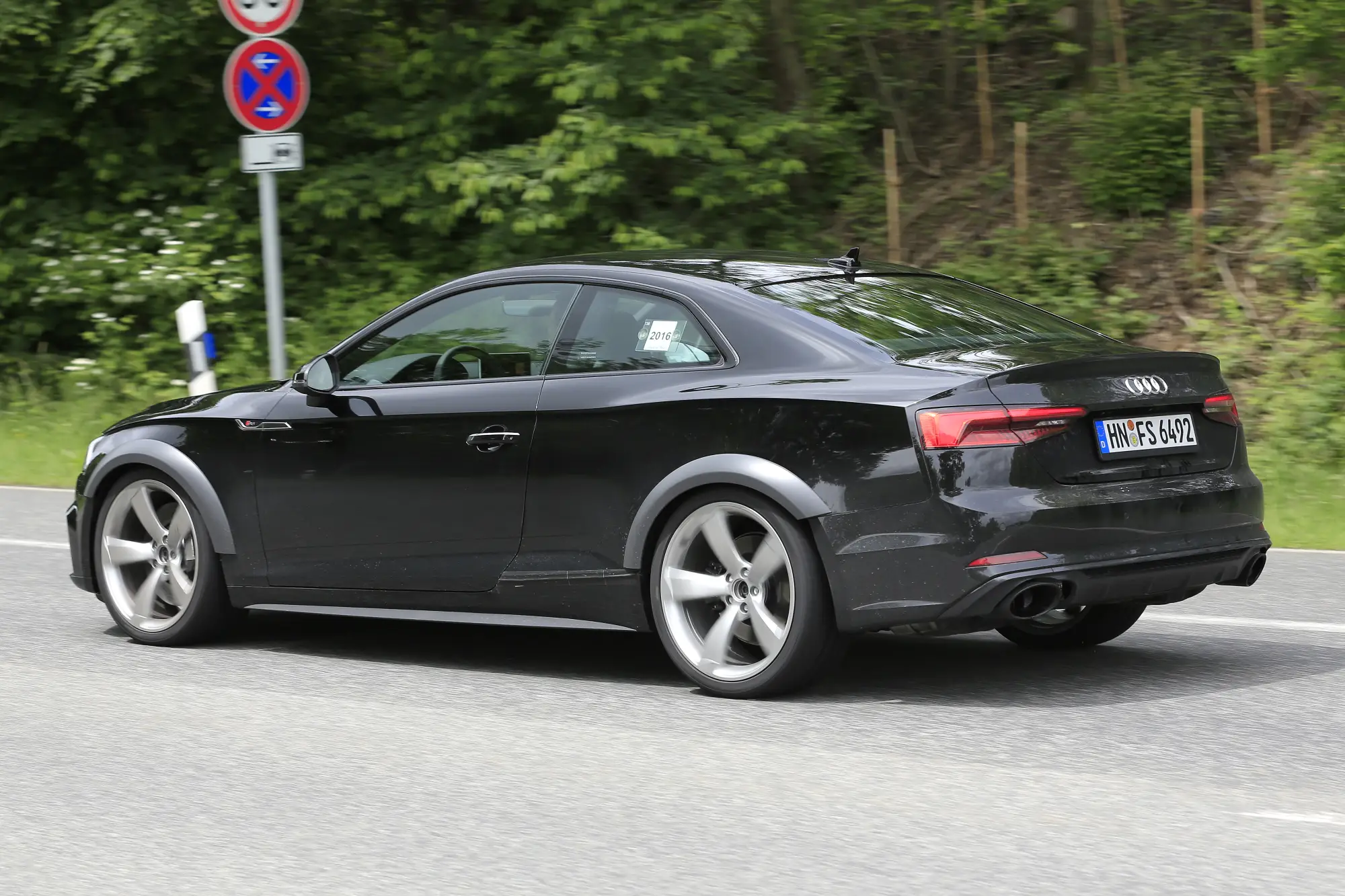 Audi RS5 foto spia giugno 2016 - 4