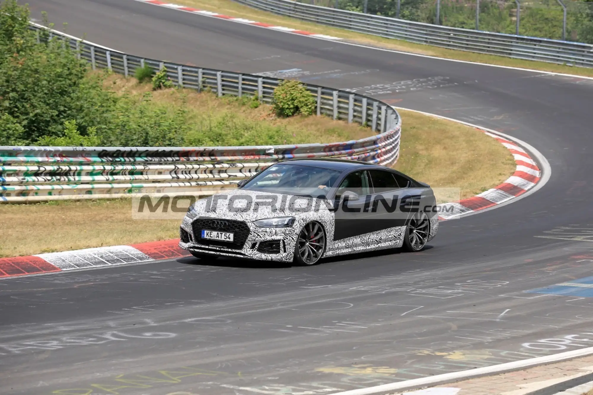 Audi RS5-R ABT facelift - Foto spia 19-7-2019 - 4