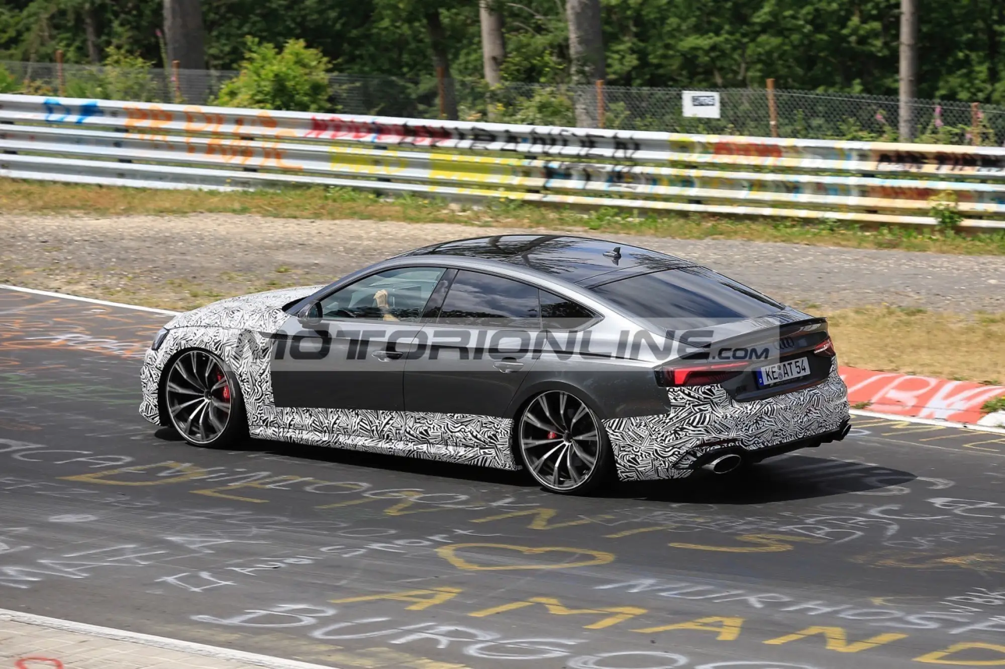 Audi RS5-R ABT facelift - Foto spia 19-7-2019 - 6