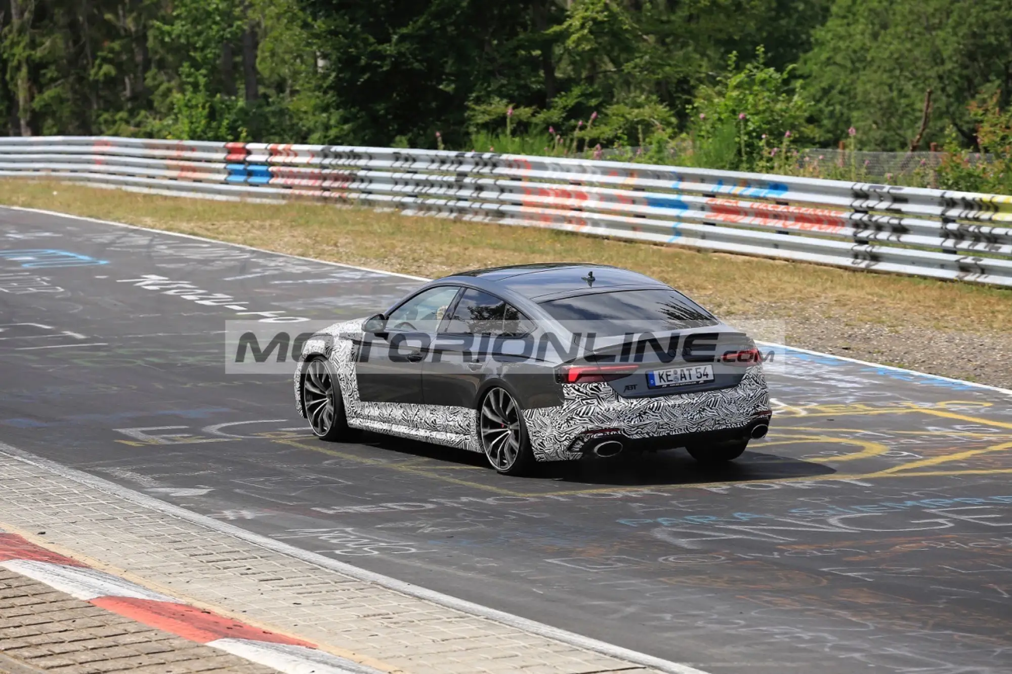 Audi RS5-R ABT facelift - Foto spia 19-7-2019 - 7