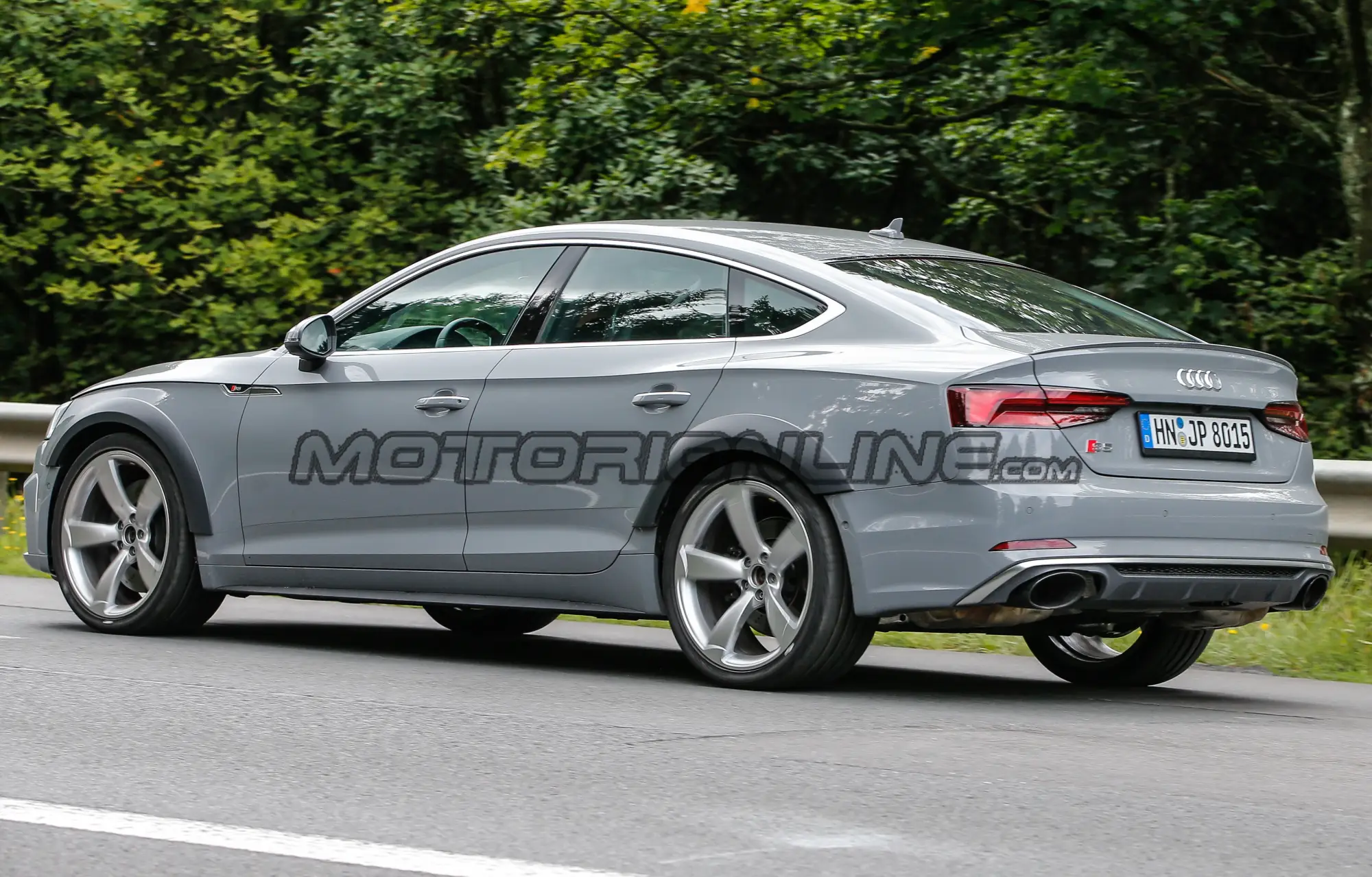 Audi RS5 Sportback MY 2018 - Foto spia 01-08-2017 - 5