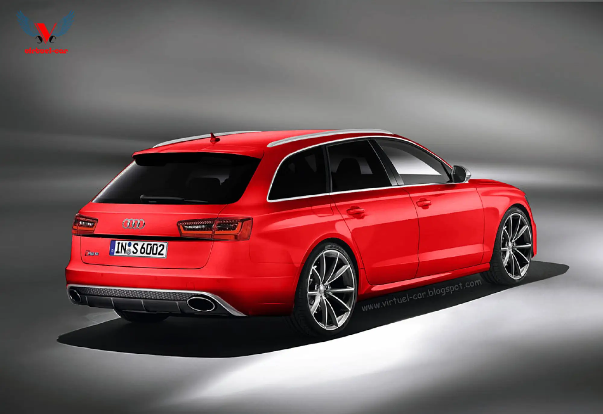 Audi RS6 Avant render - 2