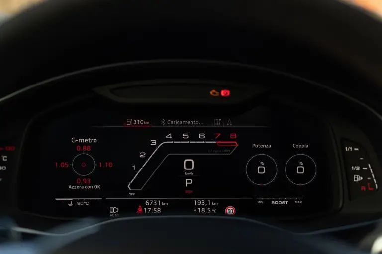 Audi RS6 prova su strada 2021 - 22