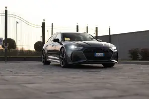 Audi RS6 prova su strada 2021