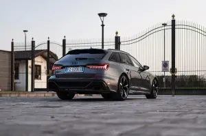 Audi RS6 prova su strada 2021