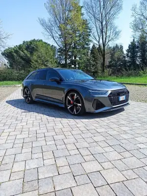 Audi RS6 prova su strada 2021 - 2