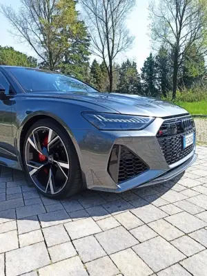 Audi RS6 prova su strada 2021 - 17