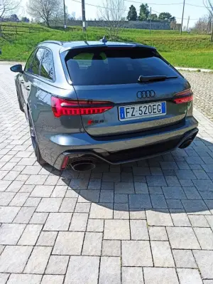 Audi RS6 prova su strada 2021