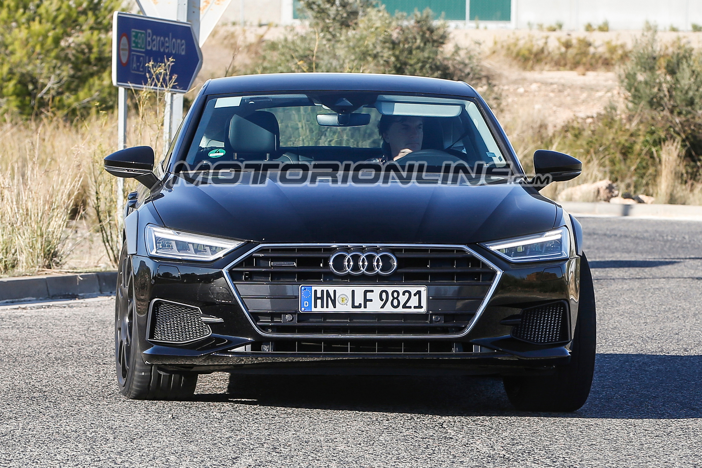 Audi RS7 Sportback foto spia 4 maggio 2018