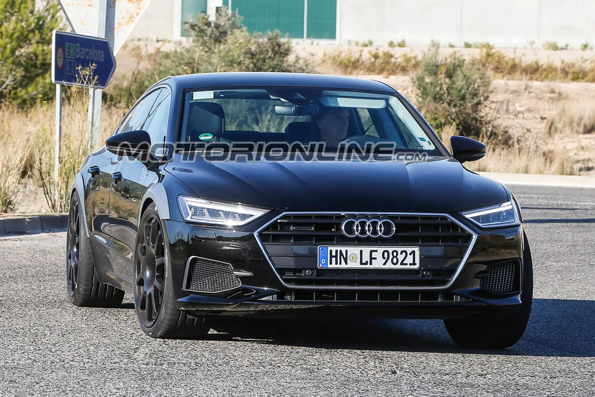 Audi RS7 Sportback foto spia 4 maggio 2018 - 2