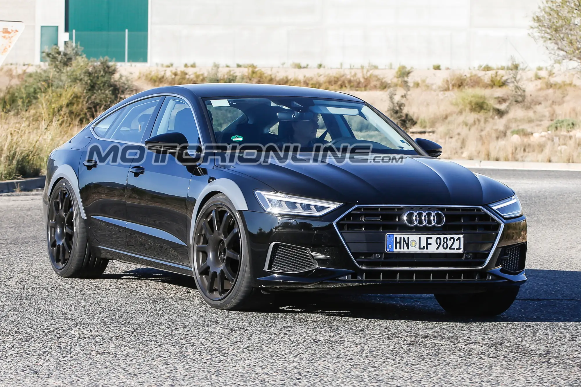 Audi RS7 Sportback foto spia 4 maggio 2018 - 3