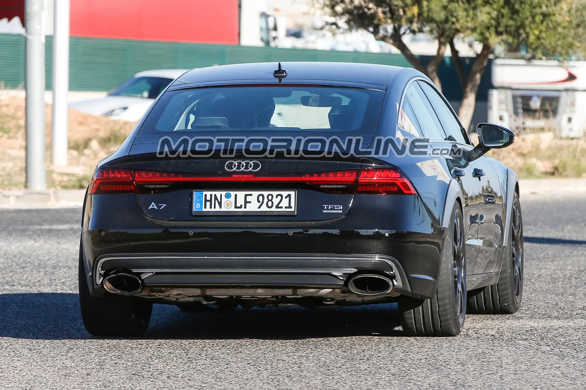 Audi RS7 Sportback foto spia 4 maggio 2018 - 12