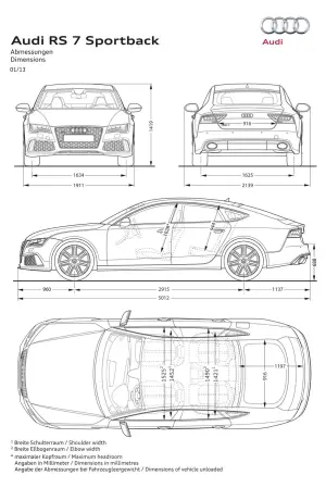 Audi RS7 Sportback - Salone di Detroit 2013