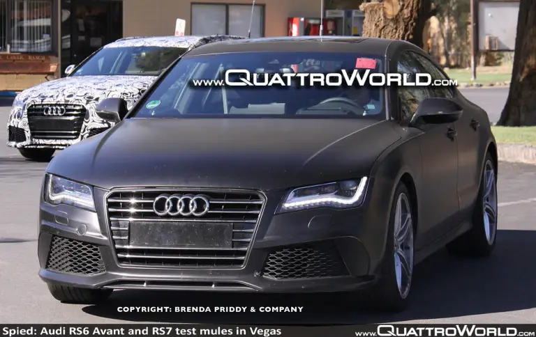 Audi RS7/RS6 foto spia agosto 2011 - 2