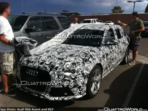 Audi RS7/RS6 foto spia agosto 2011 - 7