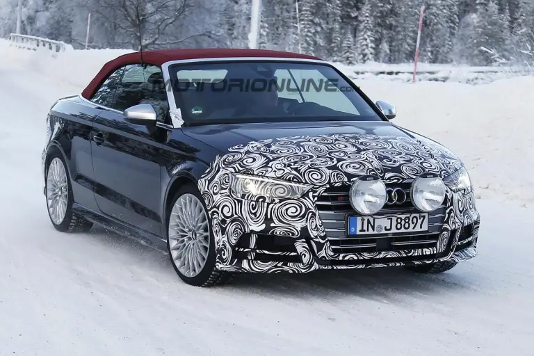 Audi S3 Cabrio MY 2017 - Foto spia 19-02-2016 - 2