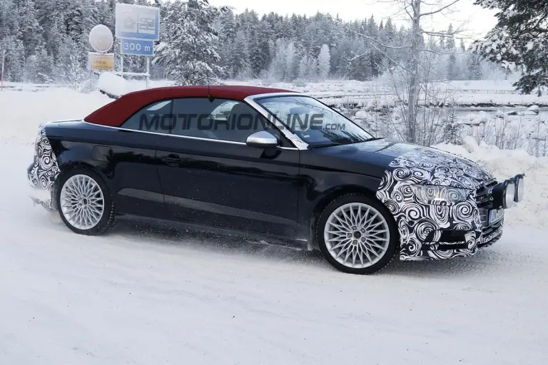 Audi S3 Cabrio MY 2017 - Foto spia 19-02-2016 - 4