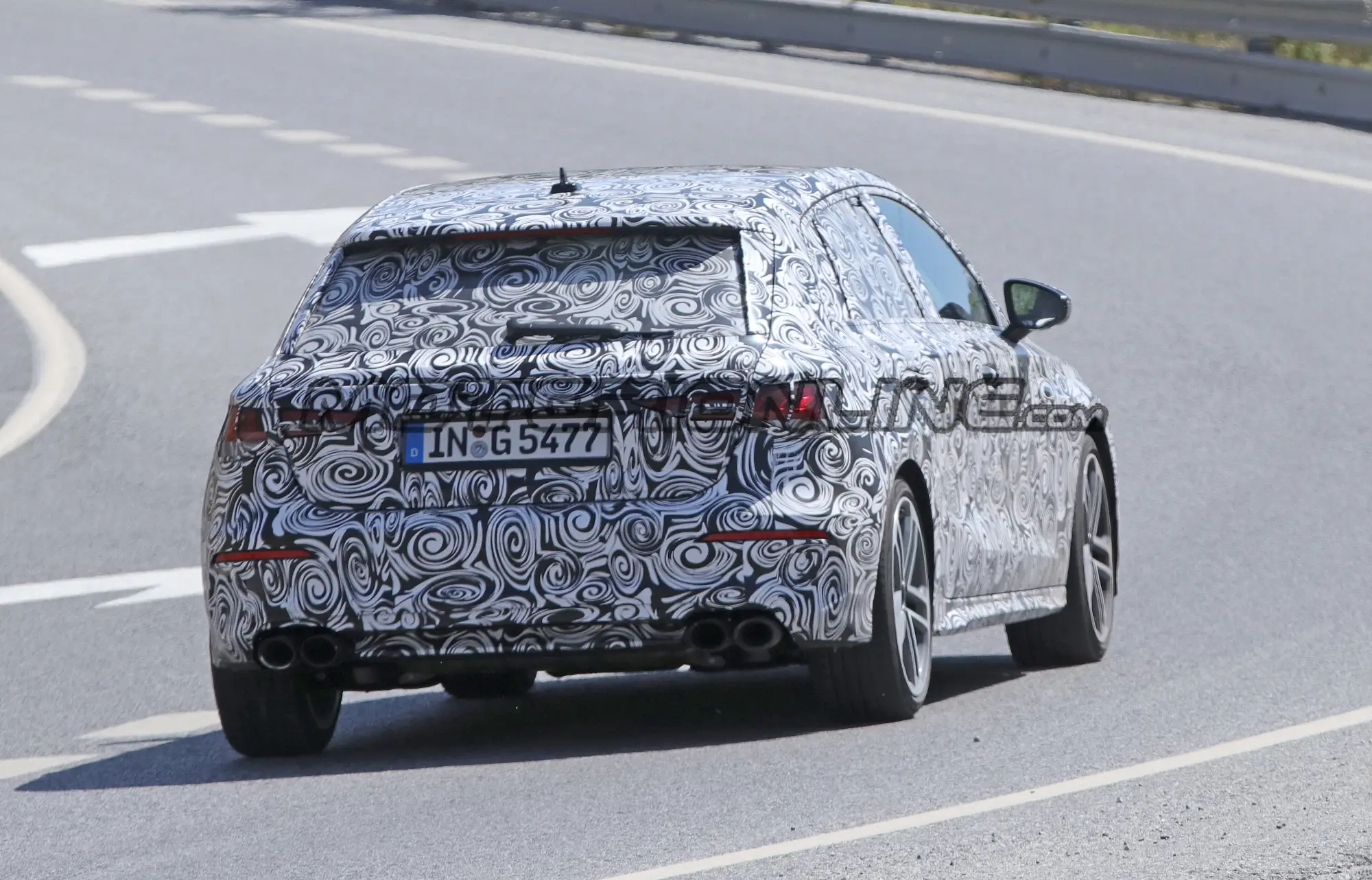 Audi S3 Sportback 2020 - Foto spia 09-07-2019 - 13