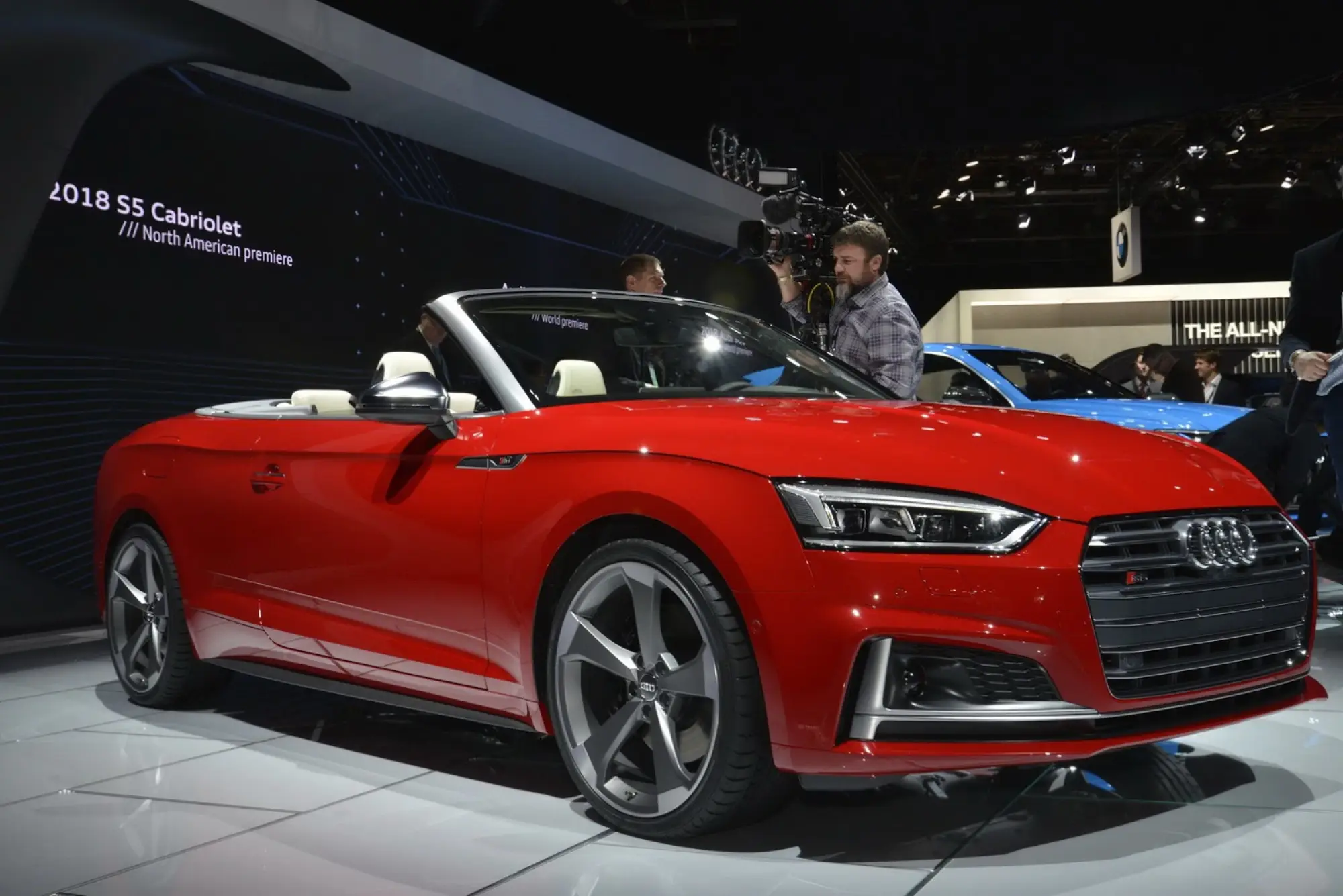 Audi S5 Cabriolet Salone di Detroit 2017 - 1